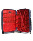Valise Cabine 4 roues Lima 50 cm bleu marine