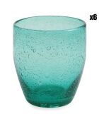 6 groene Acapulco waterglazen - 28 cl