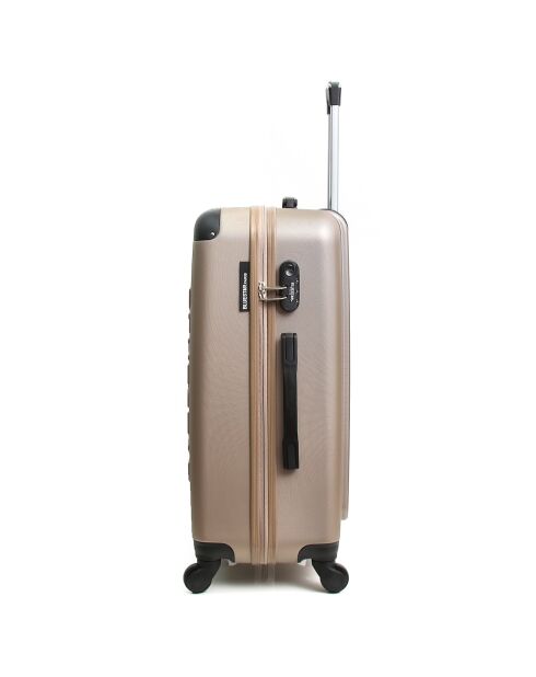 Bucharest Long Stay Koffer 4 Einzelräder 75 cm gold