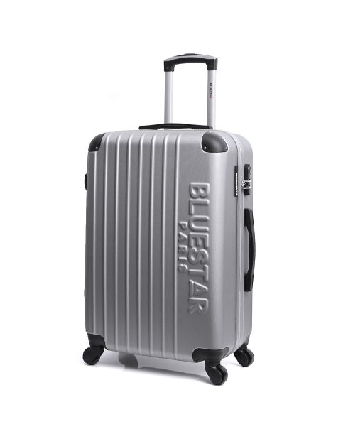 Bucharest Long Stay Koffer 4 Einzelräder 75 cm silber