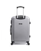 Bucharest Long Stay Koffer 4 Einzelräder 75 cm silber