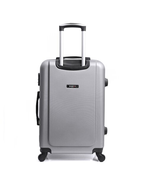 Bucharest Long Stay Koffer 4 Einzelräder 75 cm silber