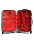 Bucharest Long Stay Koffer 4 Einzelräder 75 cm silber