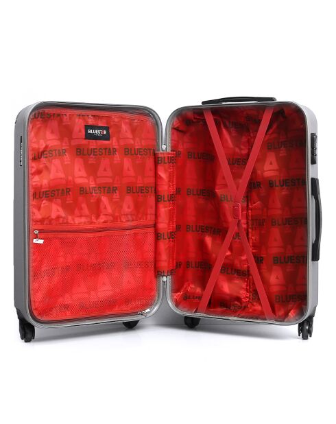 Bucharest Long Stay Koffer 4 Einzelräder 75 cm silber