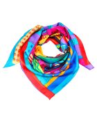 Foulard El Gato Pescador multicolore - 90x90 cm