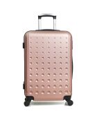 3 Valises 4 roues Taurus 50/60/70 cm rose doré