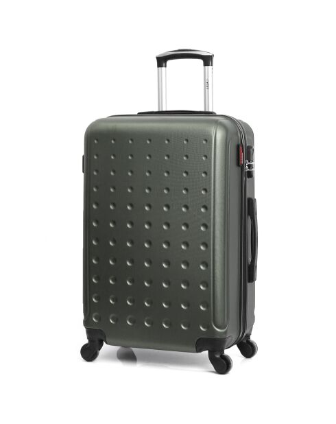 Valise Moyen Séjour 4 roues simples Taurus 60 cm vert kaki