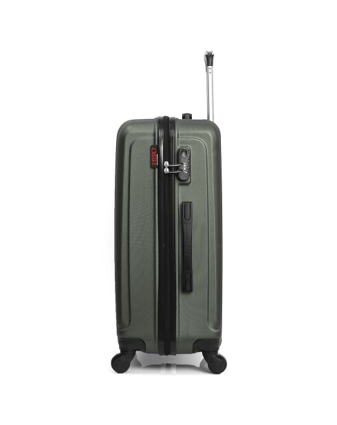 Valise Moyen Séjour 4 roues simples Taurus 60 cm vert kaki