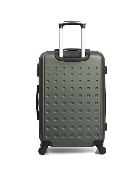 Valise Moyen Séjour 4 roues simples Taurus 60 cm vert kaki