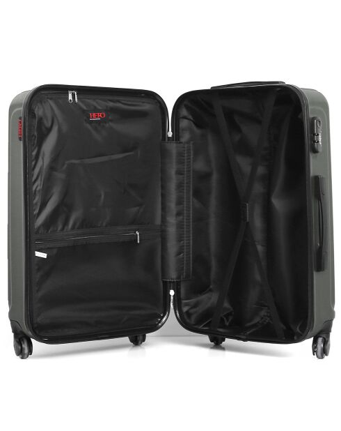 Valise Moyen Séjour 4 roues simples Taurus 60 cm vert kaki