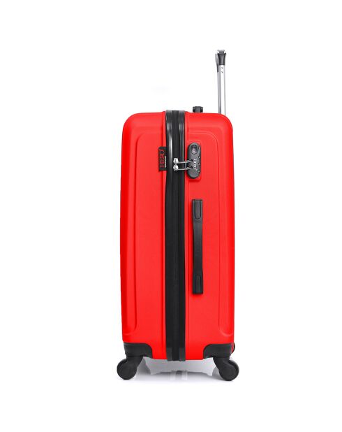 Valise Moyen Séjour 4 roues Taurus 60 cm rouge