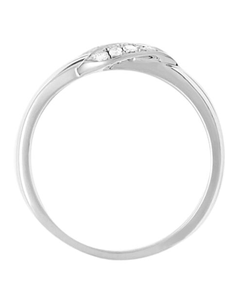Mara-ring met 0.20 karaat witgouden diamanten