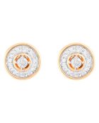 Boucles d'Oreilles Divine Diamants 0.12 ct or jaune