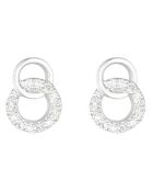 Pendientes Maddie Diamond en oro blanco de 0,05 quilates