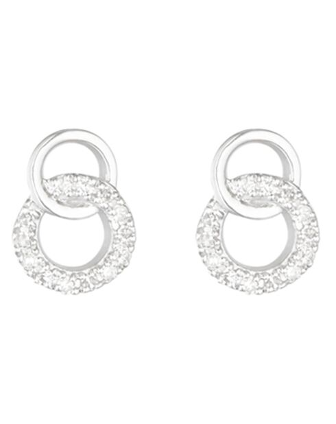 Pendientes Maddie Diamond en oro blanco de 0,05 quilates