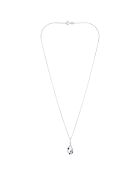 Pendentif Saphir Elixir Diamants 0.01 ct Topazes 0.48 ct & Saphirs 0.25 ct or blanc