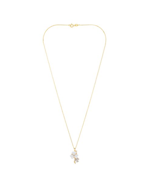 Pendentif Poetica Diamants 0.06 ct or jaune