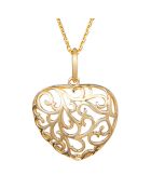 Anhänger Open Your Heart aus Gelbgold