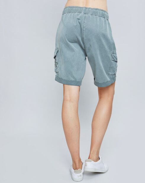 Khakifarbene Shorts von Moon Mist