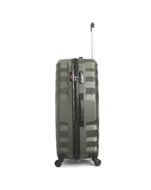 Valise Moyen Séjour 4 roues Lagos 60 cm verte