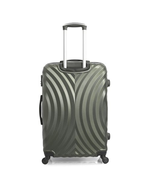 Valise Long Séjour 4 roues Lagos 70 cm verte