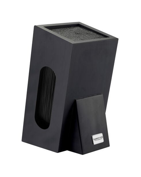 Bloc spaghetti Trompette noir - 31x21.5x12.5 cm