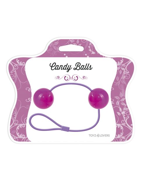 Palline di caramelle viola Geisha Balls