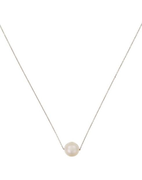 Collier Single Pearl or blanc