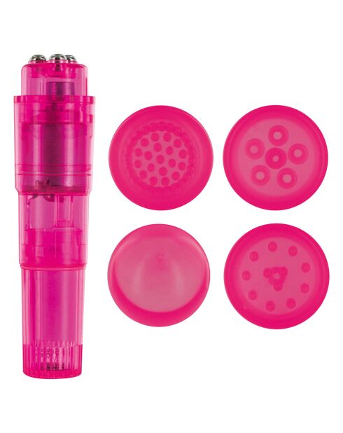 Vibromasseur Pleasy rose
