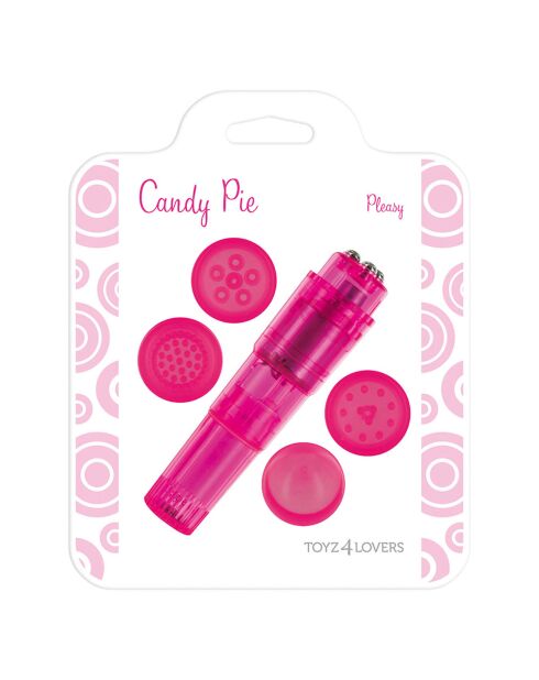 Vibromasseur Pleasy rose