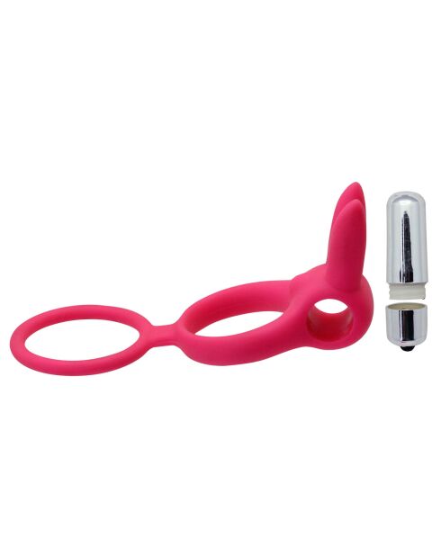 Anelli vibranti rosa senza tempo