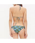 Maillot de Bain 2 Pièces Porquerolles bleu/jaune/noir