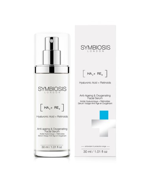 Sérum visage Anti-âge et Oxygénant Acide Hyaluronique & Rétinoides - 30 ml