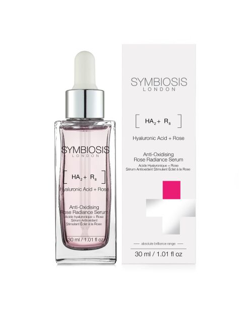 Antioxidans-Serum mit Rosen-Hyaluronsäure und Rosenglanz, 30 ml