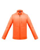 Veste zippée stretch intérieur Polaire orange