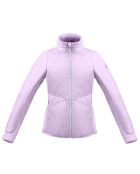 Veste zippée hybride bi-strech violette