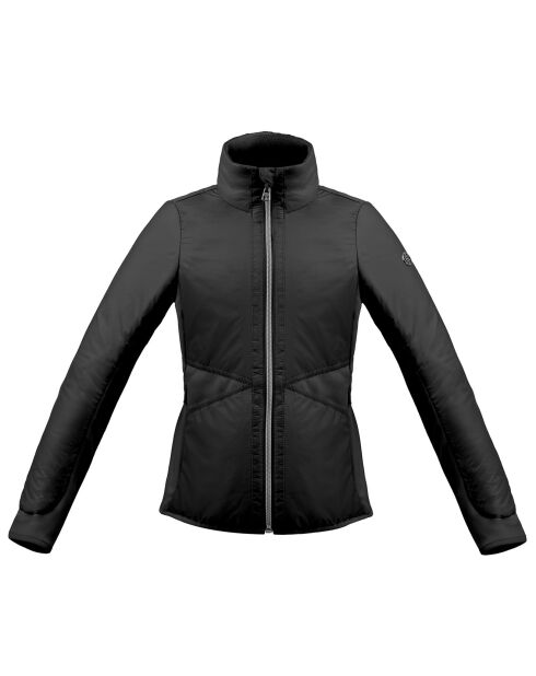 Veste zippée hybride bi-strech noire