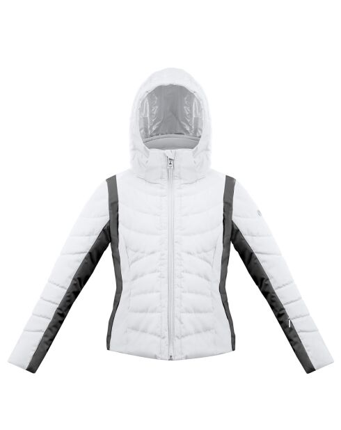 Doudoune de ski blanc/noir
