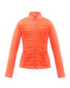 Veste  zippée en Polaire stretch orange