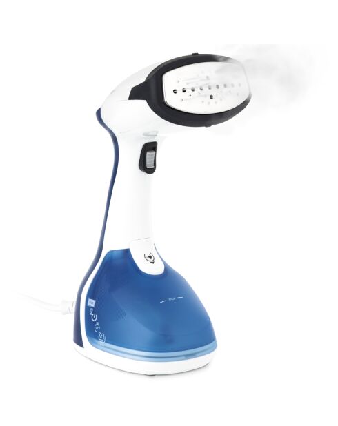 STM10 blauw/witte horizontale handstoomboot - 1640W