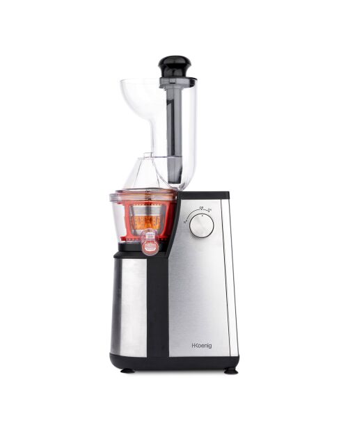 Extracteur de jus vertical lower rotation Vitamin + argenté GSX24 - 400W