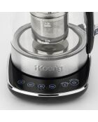 Bouilloire & infuseur à thé TI600 1.5L argenté/noir - 2200W