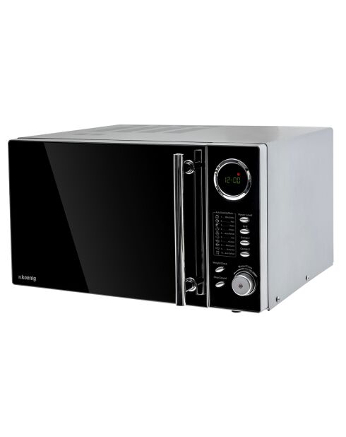 VIO9 Schwarze Mikrowelle und Grill — 1000 W