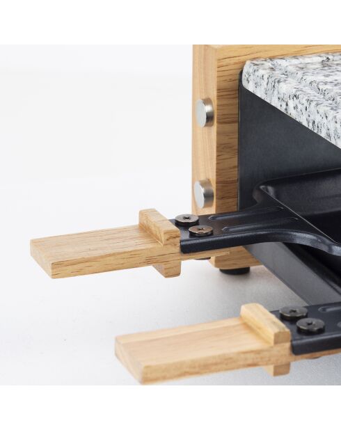 Raclette & Kochstein WOD2 Holz - 2 Personen