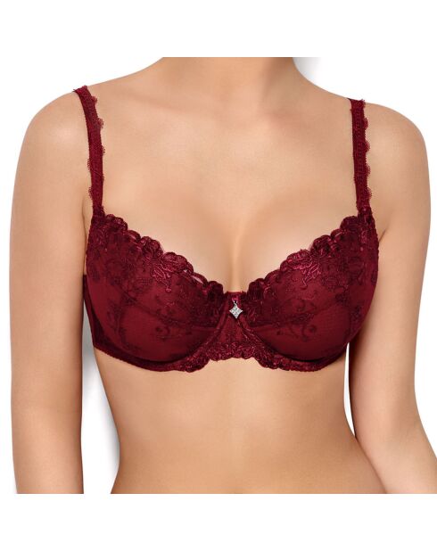 Soutien-gorge push-up Katrin bordeaux