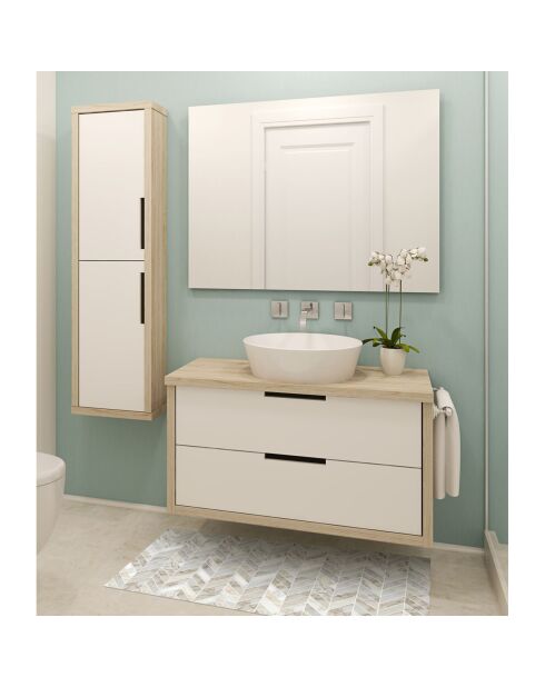 Macael grau/weißer Vinylteppich - 50x140 cm