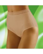 Culotte taille haute Eco beige