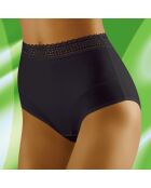 Culotte taille haute Eco noire