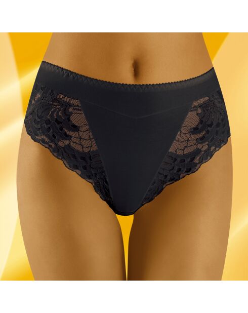 Eco zwart midi-slipje