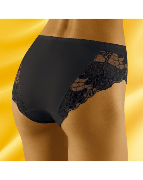 Eco zwart midi-slipje